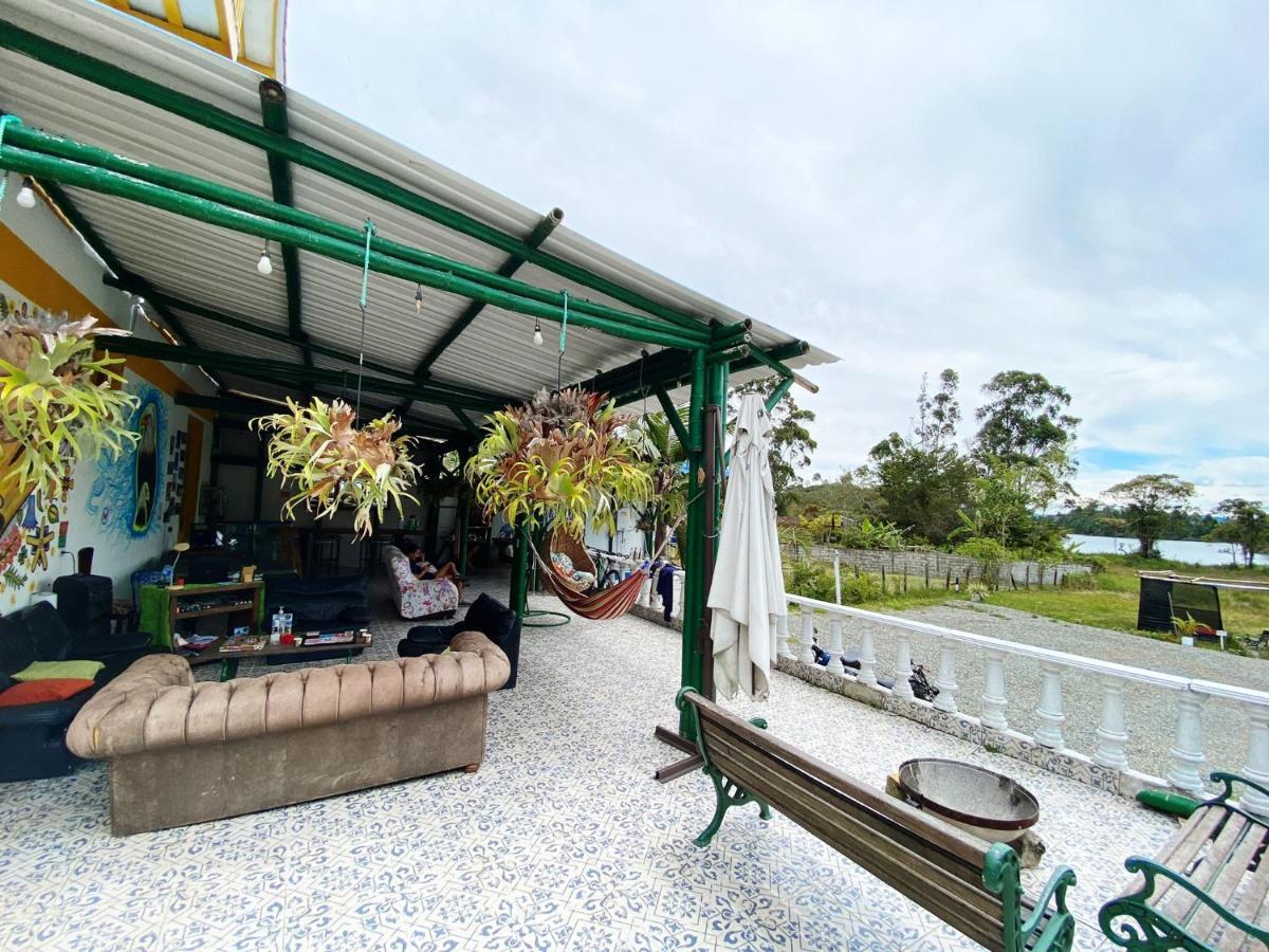 Alegria Hostel Boutique Guatapé Kültér fotó